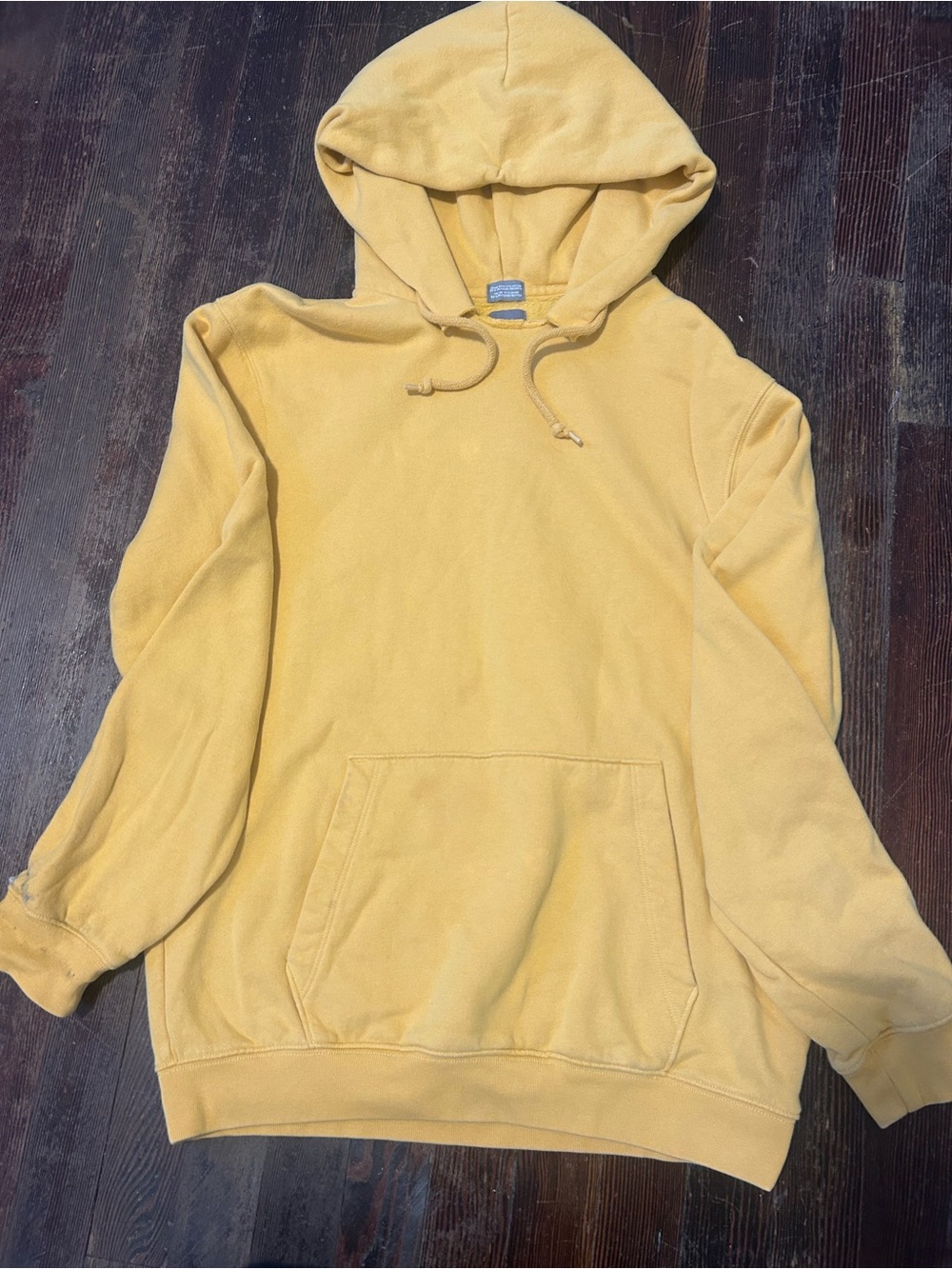 Mens Gap Yellow Hoodie